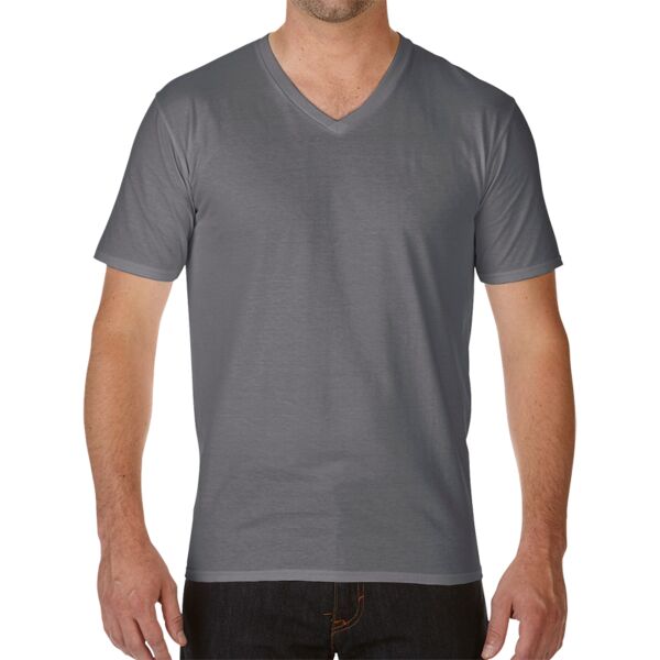 Gildan Premium Cotton® V Neck T-Shirt Thumbnail